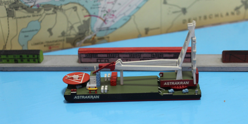 Kranschiff "Astrakran" (1 St.) SU 1977 Hansa S 333